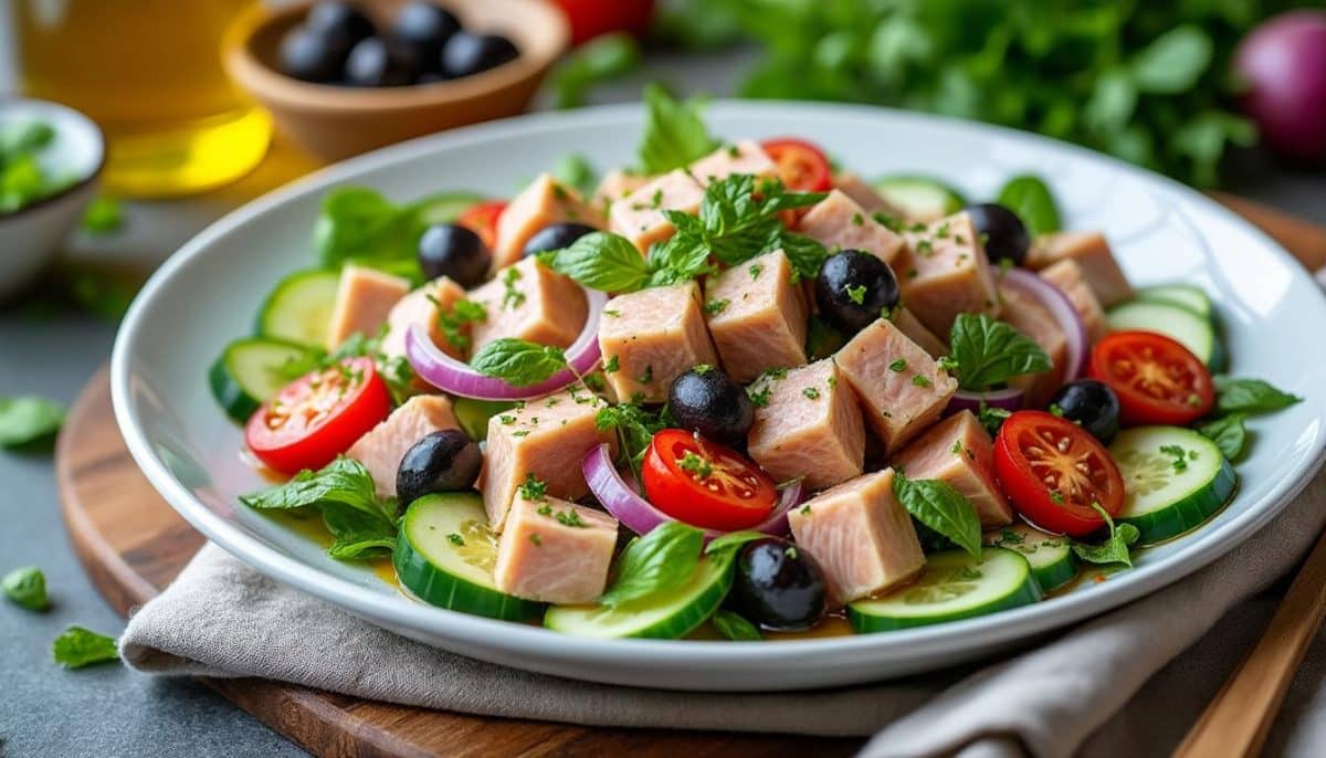 découvrez comment sublimer votre salade de thon avec un ingrédient surprise plein de saveurs pour un repas frais, original et rapide à préparer.