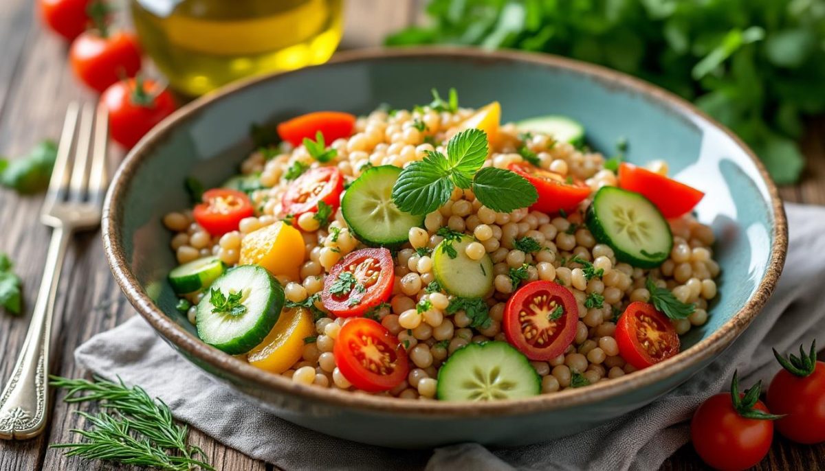 découvrez la salade d'orge perlé, une recette originale mettant en valeur cette céréale méconnue, idéale pour des repas sains, savoureux et équilibrés. essayez-la dès maintenant !