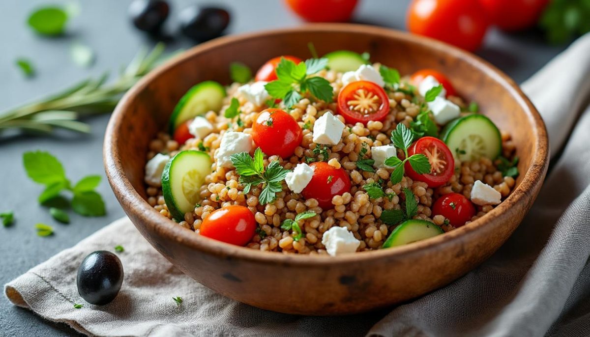 découvrez la salade d'orge perlé, une recette saine et gourmande mettant à l’honneur cette céréale méconnue. idéale pour un repas équilibré et original !