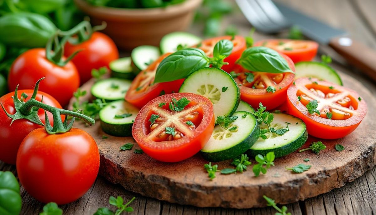 découvrez comment préparer une délicieuse salade de fin d'été en utilisant les derniers légumes de votre jardin. des idées fraîches et savoureuses pour profiter des récoltes tardives avant l'automne.