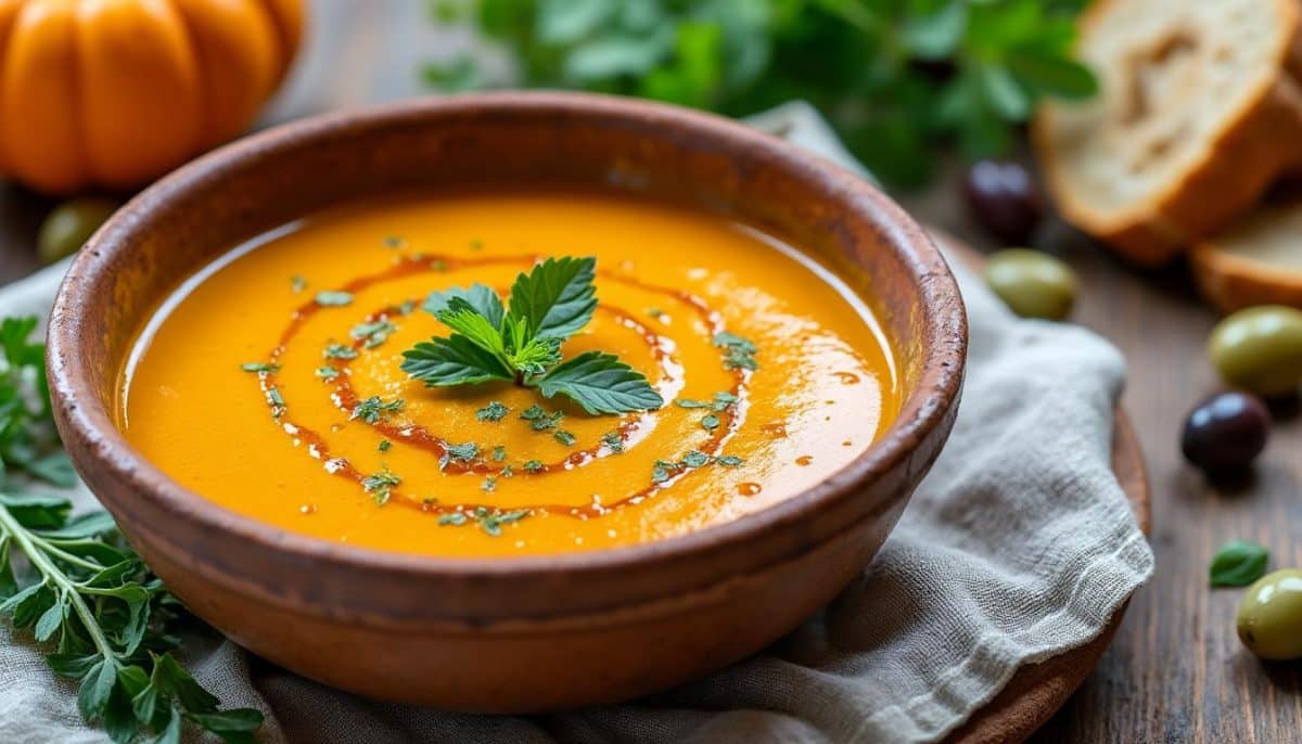 découvrez la recette secrète des grands chefs pour préparer une délicieuse soupe potiron veloutée. éveillez vos papilles avec ce velouté crémeux, parfait pour les soirées d'automne. suivez nos conseils et astuces pour réussir ce plat réconfortant et savoureux en un rien de temps !