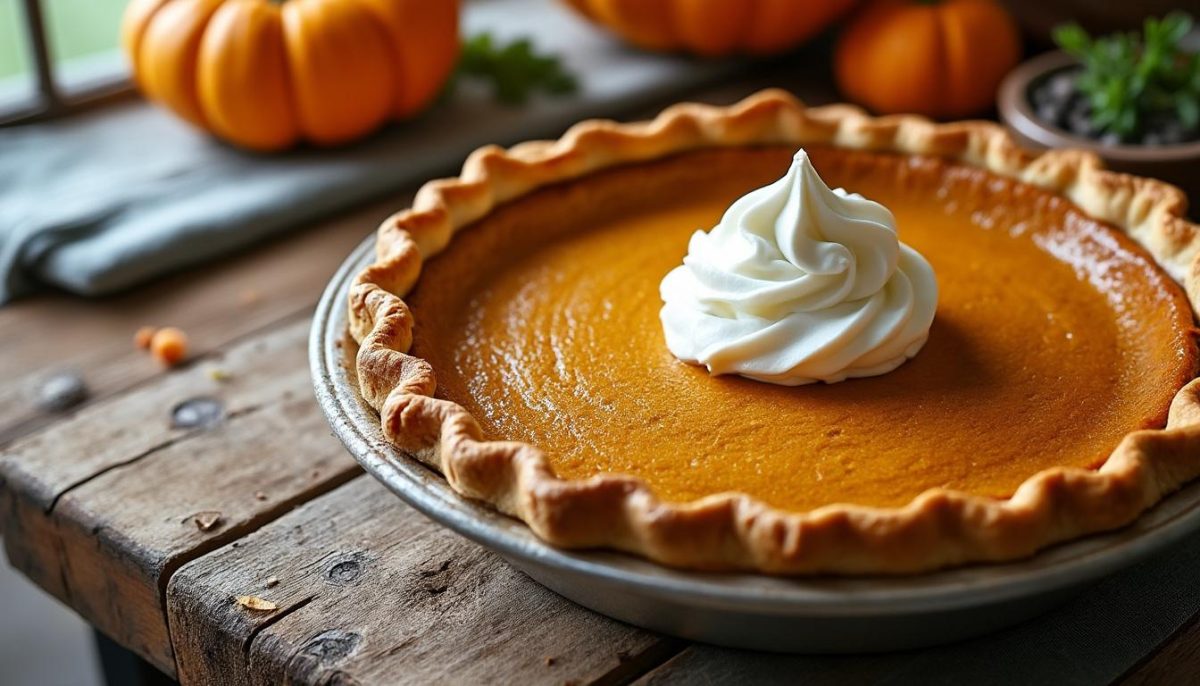 découvrez la recette traditionnelle américaine de la tarte à la citrouille : une pâte gourmande, une garniture onctueuse et parfumée pour un dessert d’automne authentique et savoureux. facile à préparer, succès garanti !
