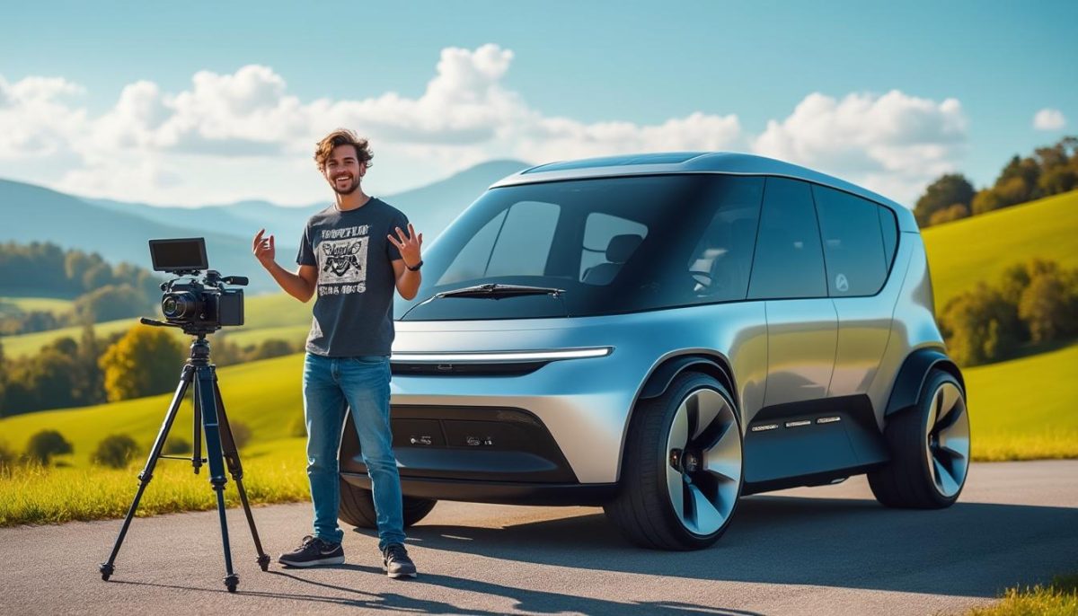 découvrez comment un youtubeur passionne la toile en partageant ses aventures et astuces à bord de son camion électrique à travers des vidéos originales et inspirantes.