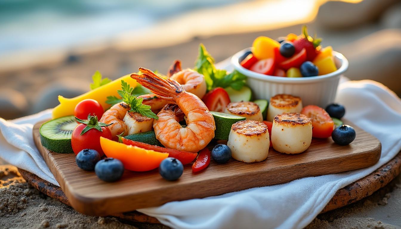 partez à la découverte des saveurs estivales le 16 août 2025 : dégustez une cuisine raffinée mêlant fraîcheur, délices marins et douceurs sucrées, pour un voyage gustatif inoubliable.