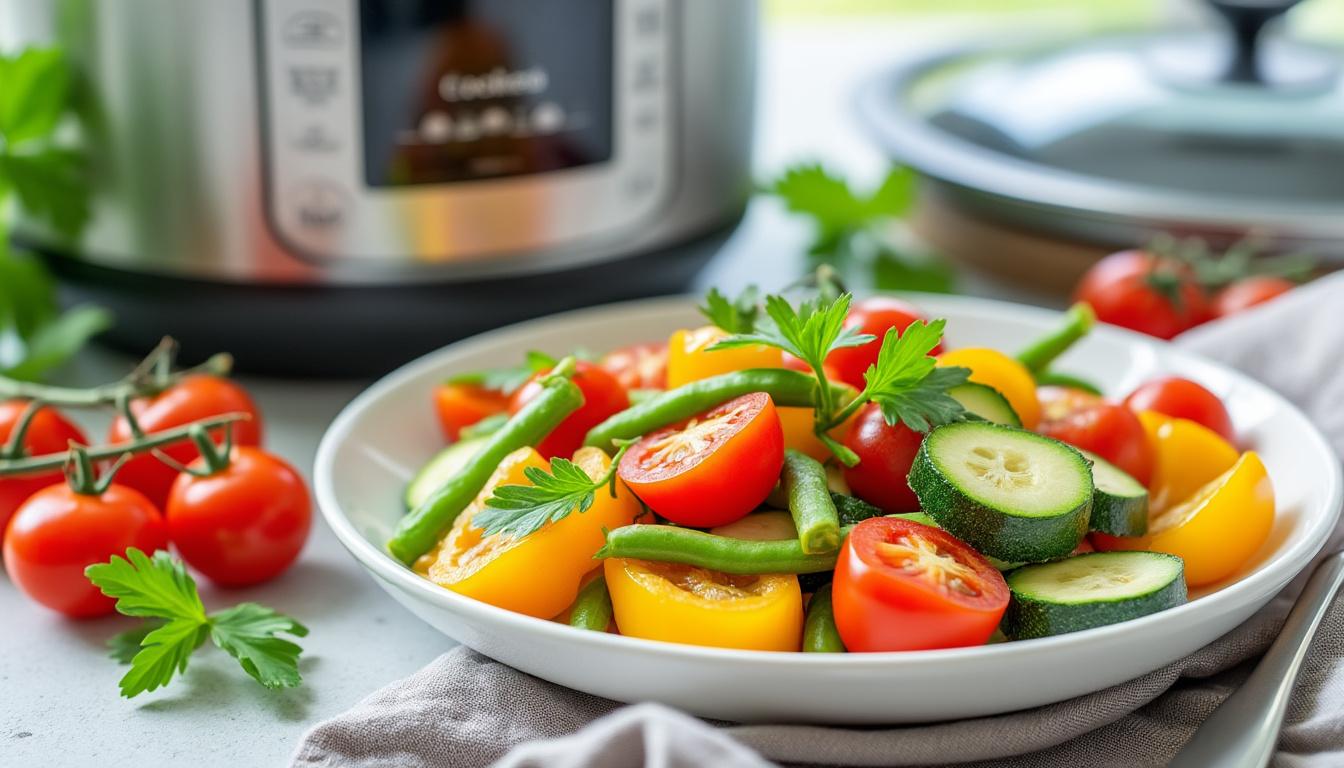 découvrez cinq recettes estivales légères à réaliser facilement au cookeo ce week-end. parfaites pour savourer des plats frais et délicieux sans passer des heures en cuisine, ces idées promettent de ravir vos papilles tout en restant saines.