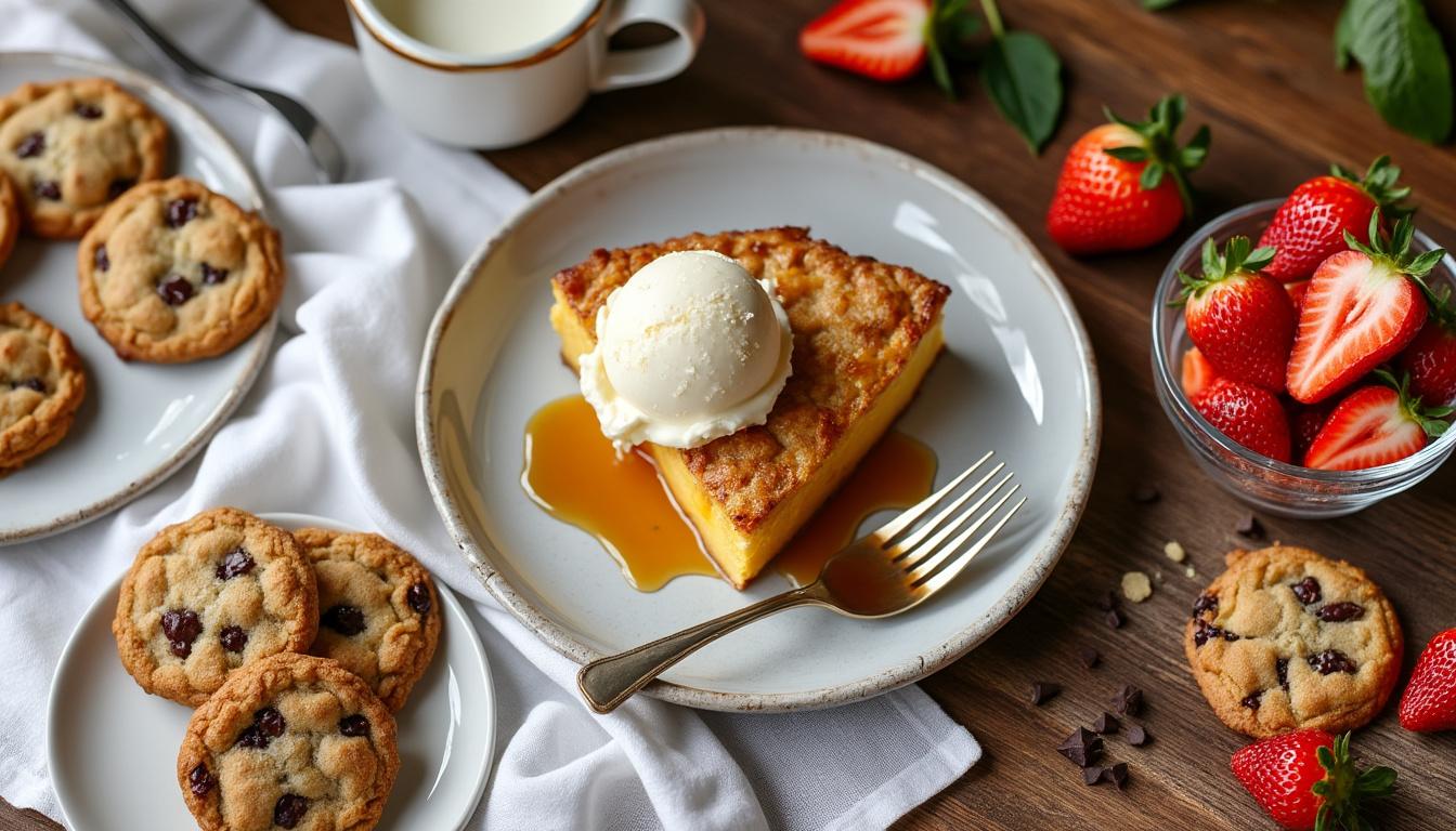 explorez notre sélection des 10 desserts chaleureux signés adèle de cuisineaz pour impressionner et régaler vos invités lors du repas du 15 août. des idées gourmandes, faciles et conviviales pour finir le repas en beauté !