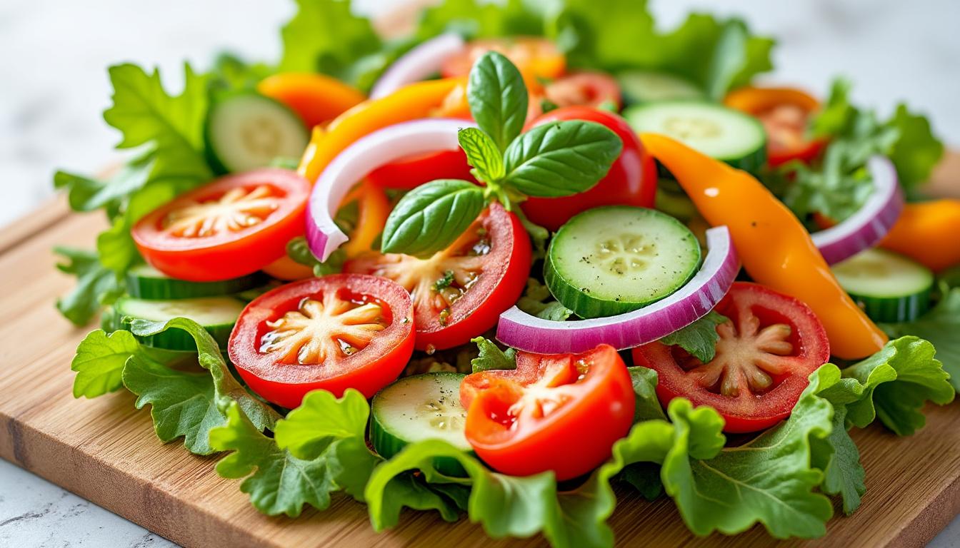 découvrez trois salades estivales délicieuses et originales qui égayeront vos repas cet été. idéales pour des déjeuners légers ou des dîners en plein air, ces recettes savoureuses combinent fraîcheur et créativité pour ravir vos papilles. ne laissez pas passer l'occasion de surprendre vos invités !