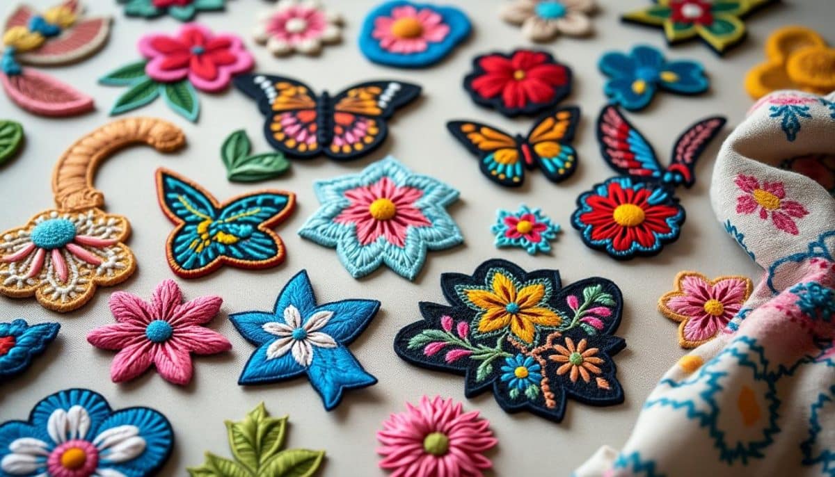 décorez vos vêtements facilement avec des patches brodés à repasser. personnalisez votre style grâce à nos appliqués et stickers à coudre pour une touche unique et originale sur toutes vos tenues.
