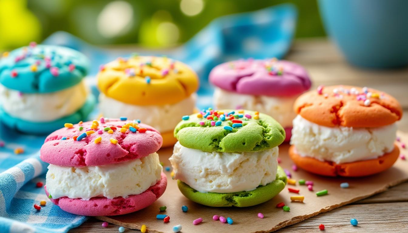 découvrez 4 recettes faciles et savoureuses de sandwichs glacés d'été à réaliser chez vous. des idées gourmandes pour se rafraîchir et régaler petits et grands !