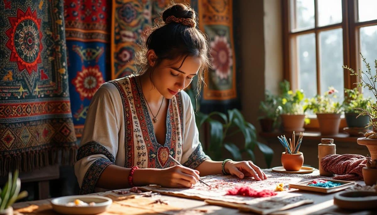 découvrez comment la broderie bohème de 2025 insuffle une nouvelle vie aux traditions de l'art ancien, mêlant créativité contemporaine et héritage artisanal dans une renaissance fascinante.