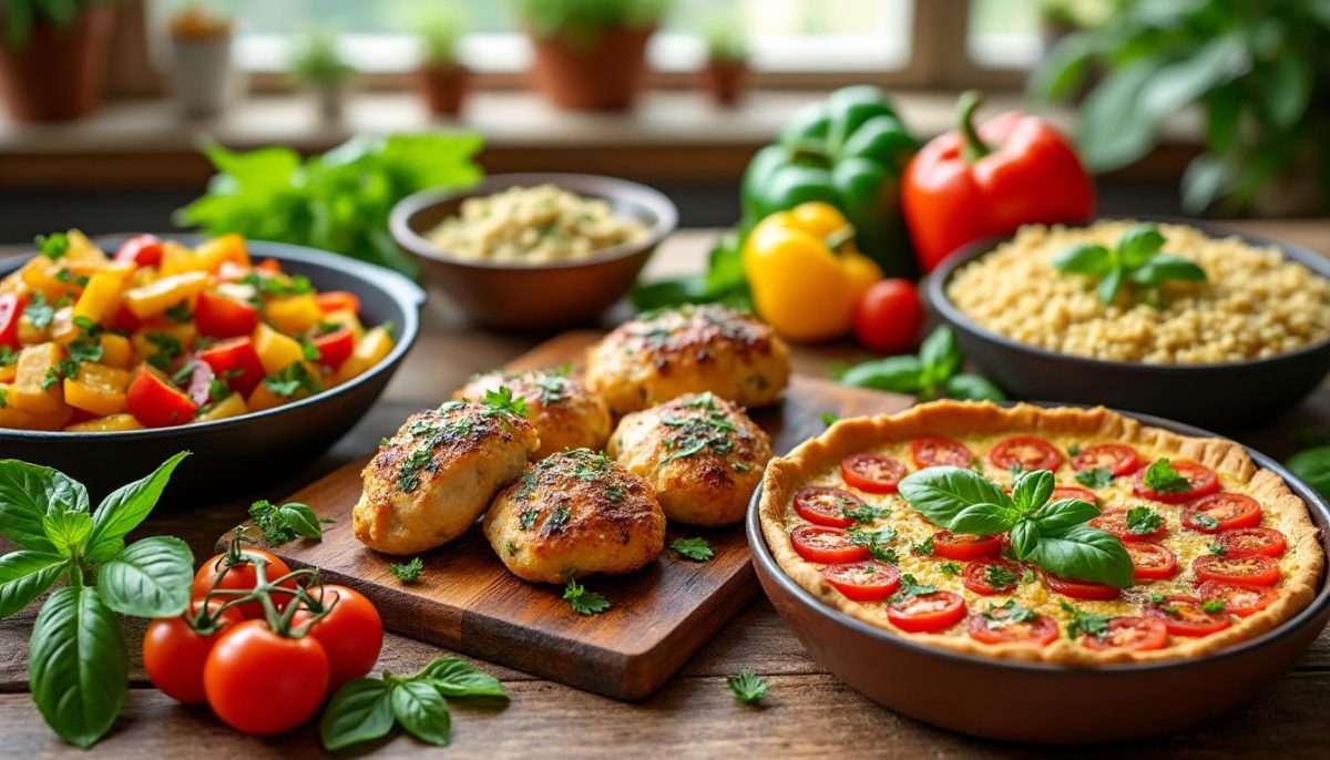 découvrez une sélection de plats estivaux faciles et rapides à préparer au four, parfaits pour des repas savoureux alliant fraîcheur et simplicité durant l'été.