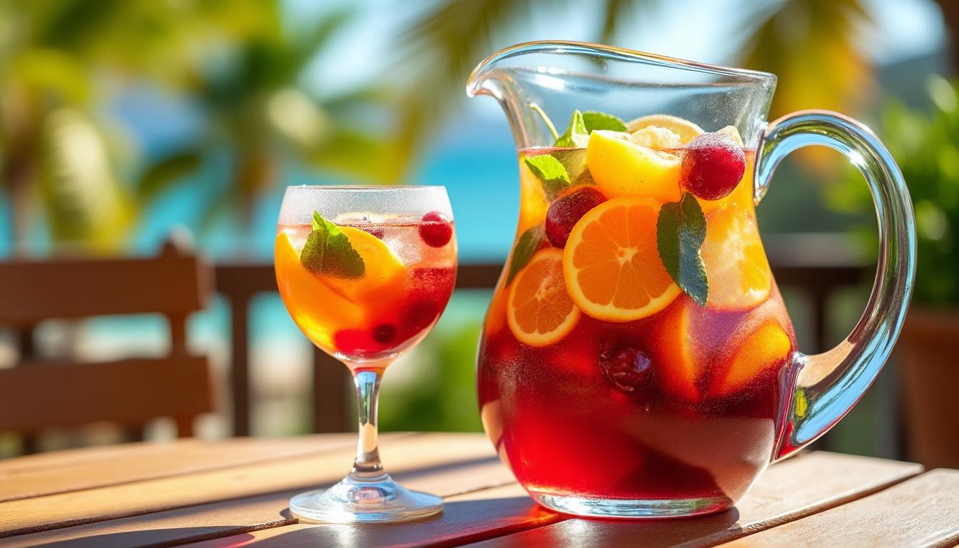 découvrez des recettes de sangria rafraîchissantes et fruitées pour savourer l'été entre amis ou en famille. faciles à préparer, ces boissons colorées sublimeront vos apéritifs estivaux !