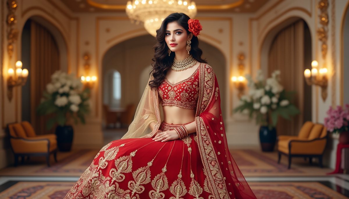 explorez la collection festive de lehenga choli par zeel clothing ! des tenues tendances, élégantes et parfaites pour vos occasions spéciales. sublimez votre style avec nos créations incontournables.
