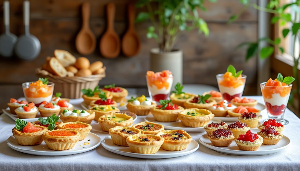 découvrez nos idées d’apéro dînatoire faciles à préparer en seulement 30 minutes ! recettes rapides, savoureuses et conviviales pour épater vos invités sans stress.