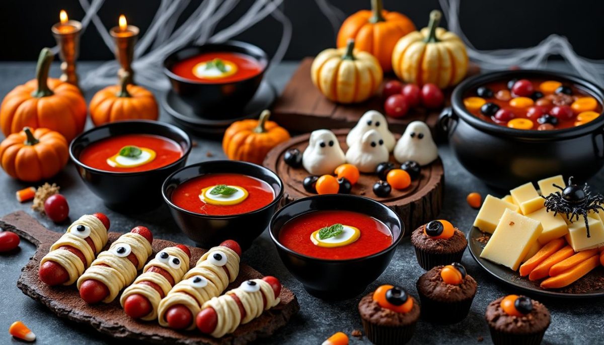 découvrez 7 recettes faciles et rapides pour un buffet d'halloween express. surprenez vos invités avec des idées gourmandes et originales, pour une fête sous le signe de la gourmandise et de l'effroi !