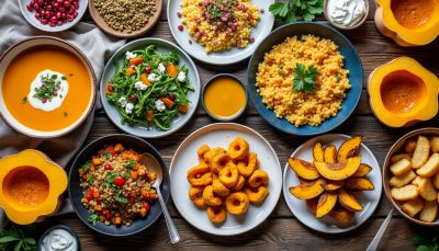 découvrez 10 recettes originales et savoureuses pour cuisiner le butternut, de l'entrée au dessert. idées faciles et gourmandes pour varier les plaisirs autour de cette courge d'automne !