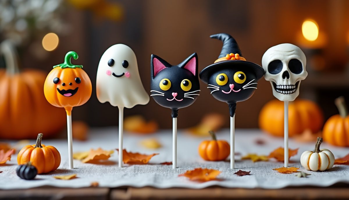découvrez 5 designs miniatures de cake pops halloween, adorables et faciles à réaliser. idées gourmandes pour un buffet festif et créatif, parfaites pour petits et grands !