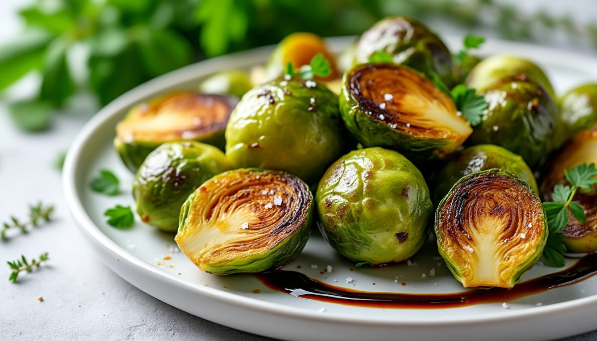 découvrez notre recette irrésistible de choux de bruxelles croustillants ! faciles à préparer, ces petits légumes rôtis au four séduiront toute la famille avec leur texture dorée et leur goût savoureux.
