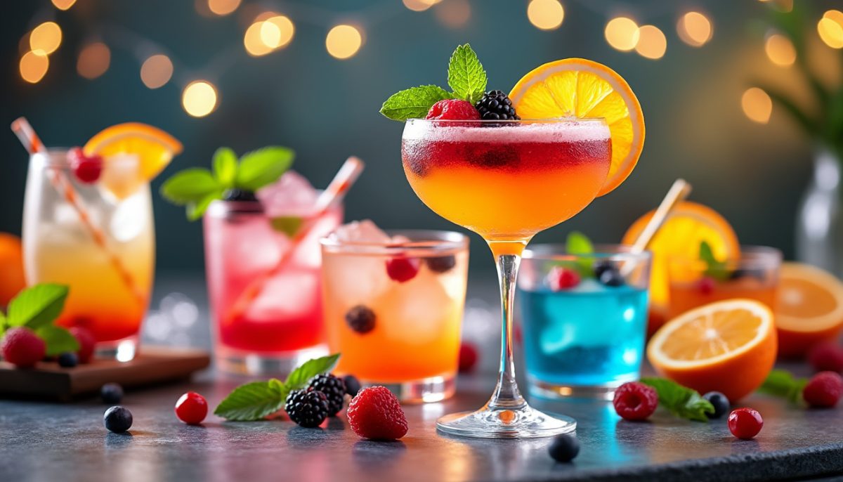 découvrez des recettes de cocktails festifs, faciles à préparer, pour surprendre et ravir vos invités lors de toutes vos soirées et événements.