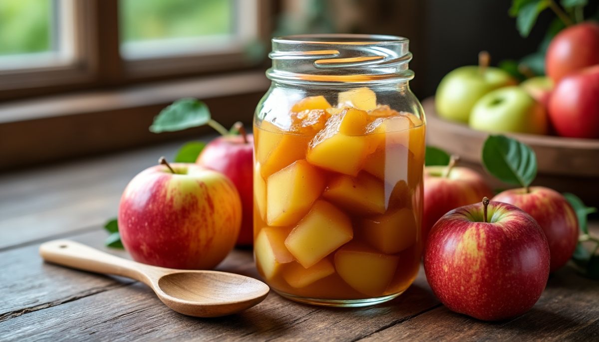 découvrez notre recette de compote de pomme maison sans sucre ajouté, simple, saine et savoureuse. idéale pour petits et grands, profitez du goût authentique des pommes naturelles !