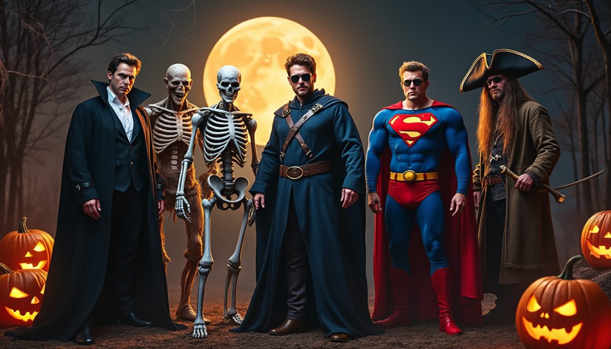 découvrez 6 costumes d'halloween pour hommes à la fois impressionnants et faciles à réaliser. inspirez-vous de nos idées originales pour un look unique et marquer les esprits lors de votre prochaine fête !
