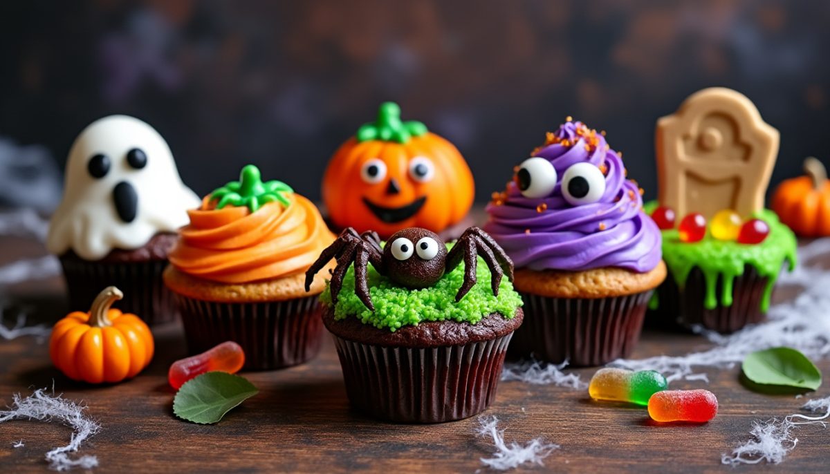 découvrez 5 idées de décorations faciles et effrayantes pour vos cupcakes halloween. surprenez vos invités avec des cupcakes terrifiants à réaliser en peu de temps !