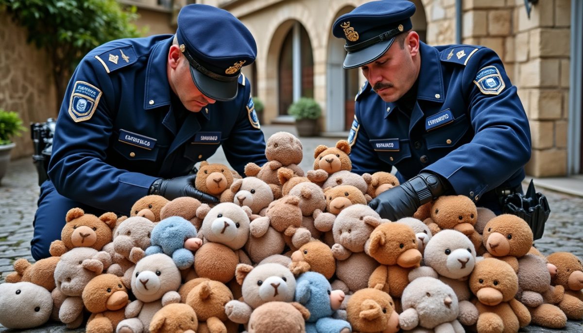 des peluches 'labubu' contrefaites ont été saisies par les gendarmes à sancoins, visant à protéger les consommateurs et à lutter contre la vente de produits illégaux.