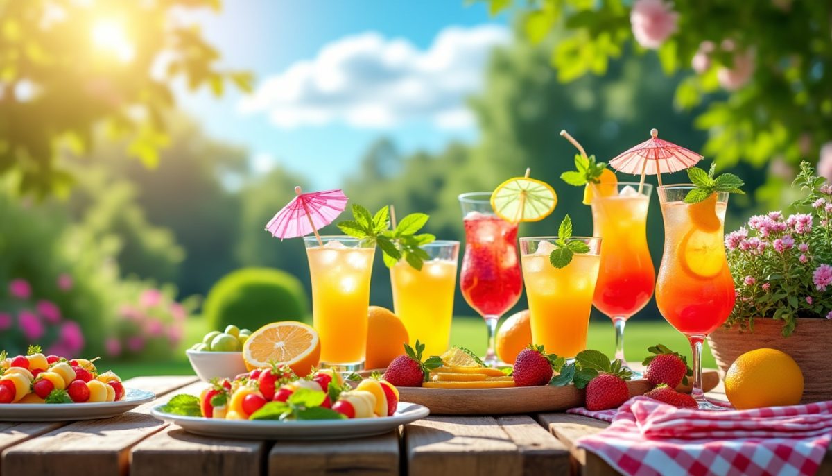 découvrez une sélection de recettes estivales rafraîchissantes pour préparer et savourer des cocktails ensoleillés, parfaits pour égayer vos journées d'été et impressionner vos invités.