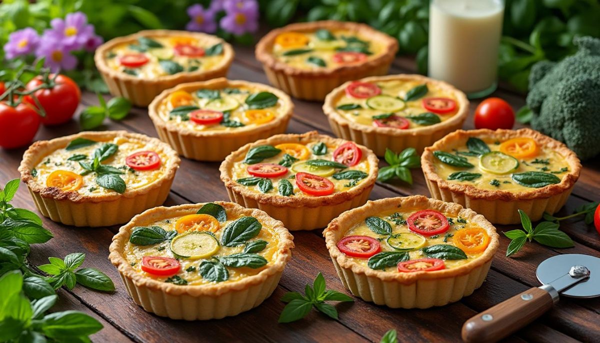 découvrez dix recettes de quiches estivales faciles et gourmandes, parfaites pour des dîners rapides et savoureux pendant la semaine de la rentrée. idéal pour régaler toute la famille sans stress !