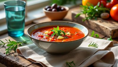 découvrez notre recette de gaspacho spécial rentrée, riche en vitamines, pour stimuler votre énergie et bien commencer la nouvelle saison. rafraîchissant, sain et facile à préparer !