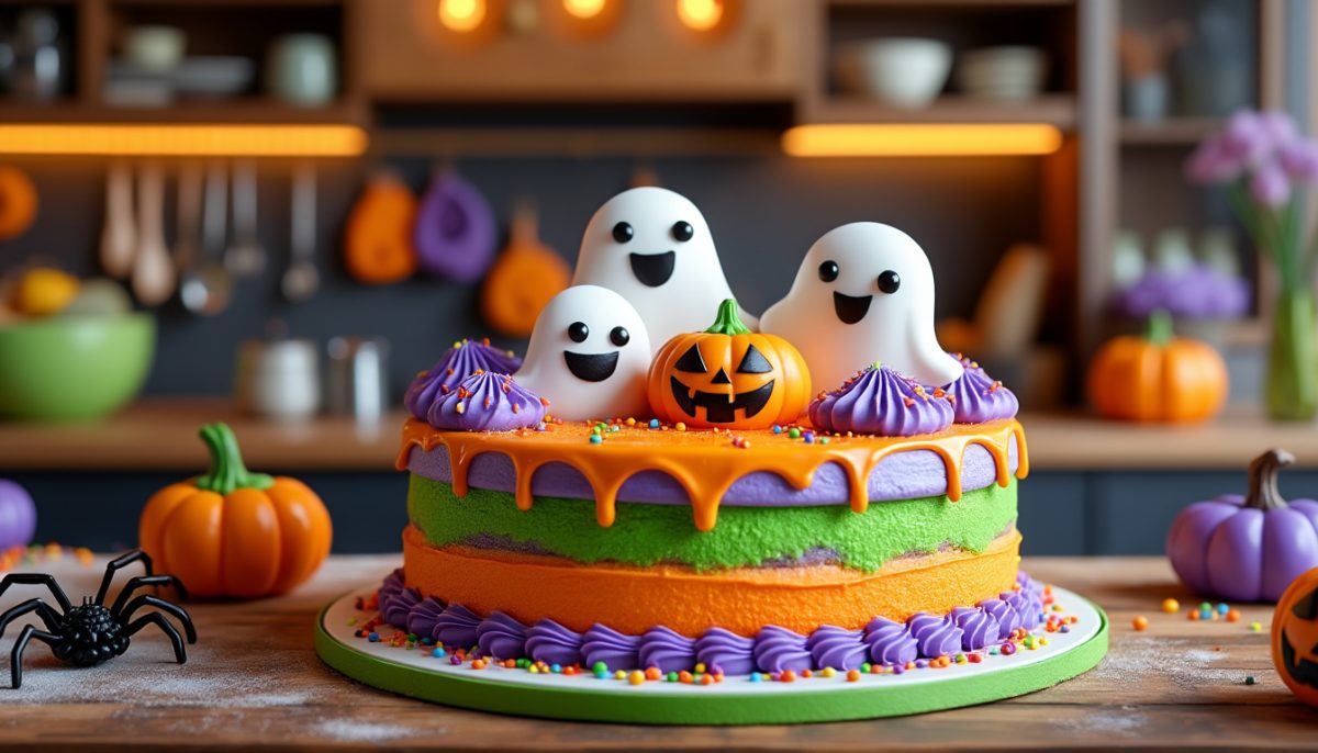 découvrez une recette facile et amusante de gâteau halloween rigolo pour enfants, idéale pour surprendre et régaler les petits gourmands lors de votre fête d’halloween !