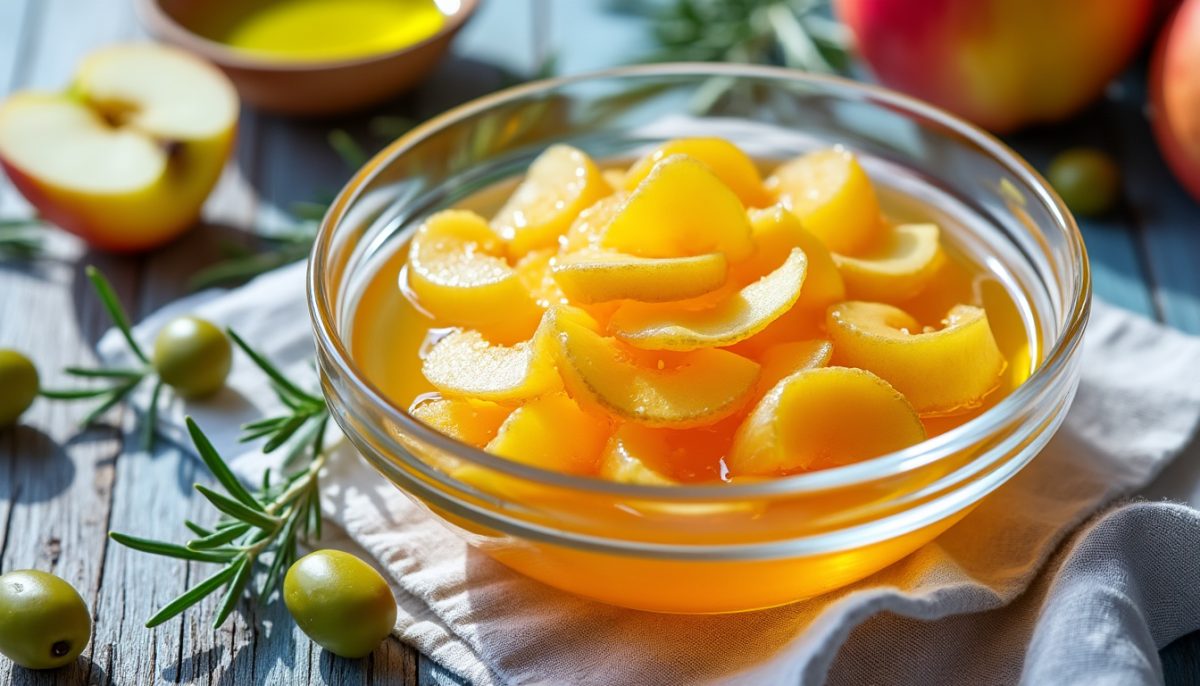 découvrez comment réaliser une délicieuse gelée de pomme zéro déchet en utilisant uniquement les épluchures. une astuce économique, écologique et gourmande pour ne rien gaspiller !