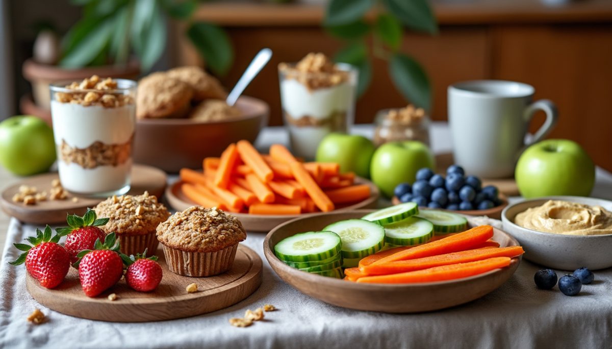 découvrez des idées de goûters faits maison, sains et équilibrés, faciles à préparer pour toute la famille. optez pour des recettes healthy qui raviront petits et grands à chaque pause gourmande !