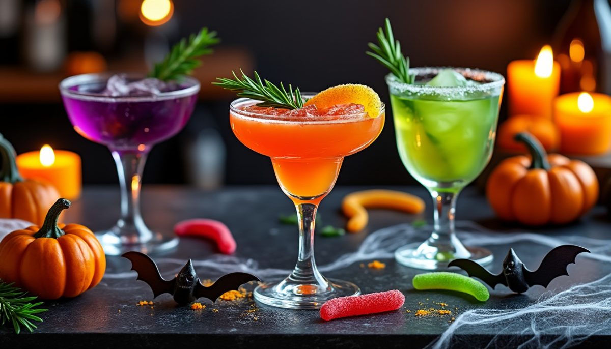 découvrez des recettes de cocktails colorés et effrayants pour halloween, parfaits pour impressionner vos invités et mettre de l'ambiance lors de votre soirée !
