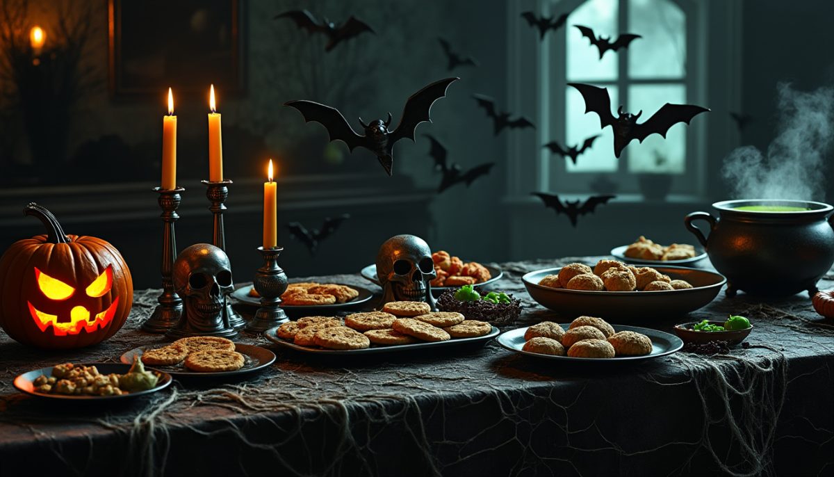 découvrez nos idées pour un repas complet terrifiant d'halloween : des entrées effrayantes, des plats monstrueux et des desserts gourmands pour une soirée inoubliable. surprenez vos invités avec des recettes originales et amusantes !