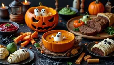 découvrez un menu terrifiant et délicieux pour halloween : idées de repas, entrées, plats et desserts originaux pour impressionner vos invités et régaler petits et grands lors de votre soirée d'épouvante !