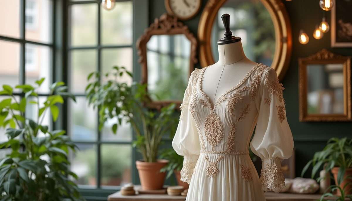 découvrez la robe de portland, une œuvre unique brodée de souvenirs, bientôt dévoilée lors d'une exposition exceptionnelle. plongez dans son histoire émouvante et son artisanat raffiné.