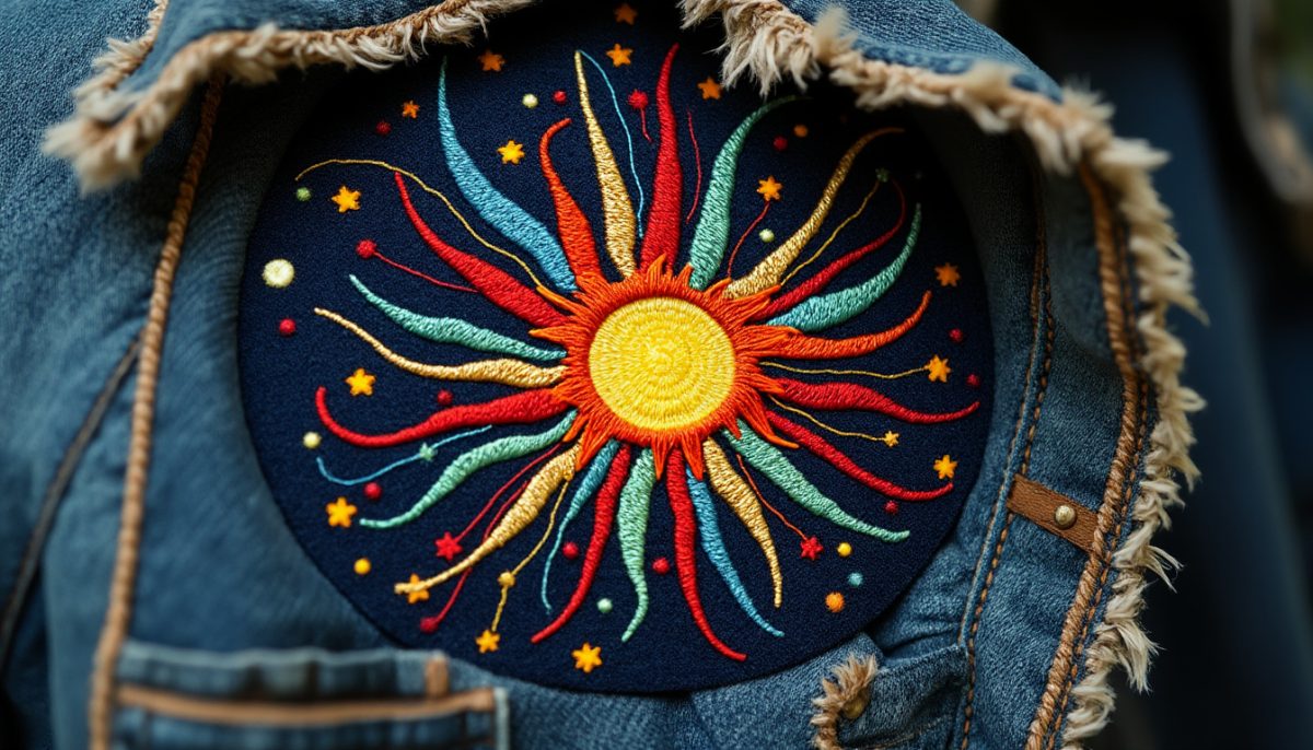 ajoutez une touche d’originalité à vos vêtements avec ce patch brodé ‘cette petite lumière en moi’, illustrant un adorable feu de poubelle. parfait pour personnaliser vestes, sacs et accessoires avec humour et style !