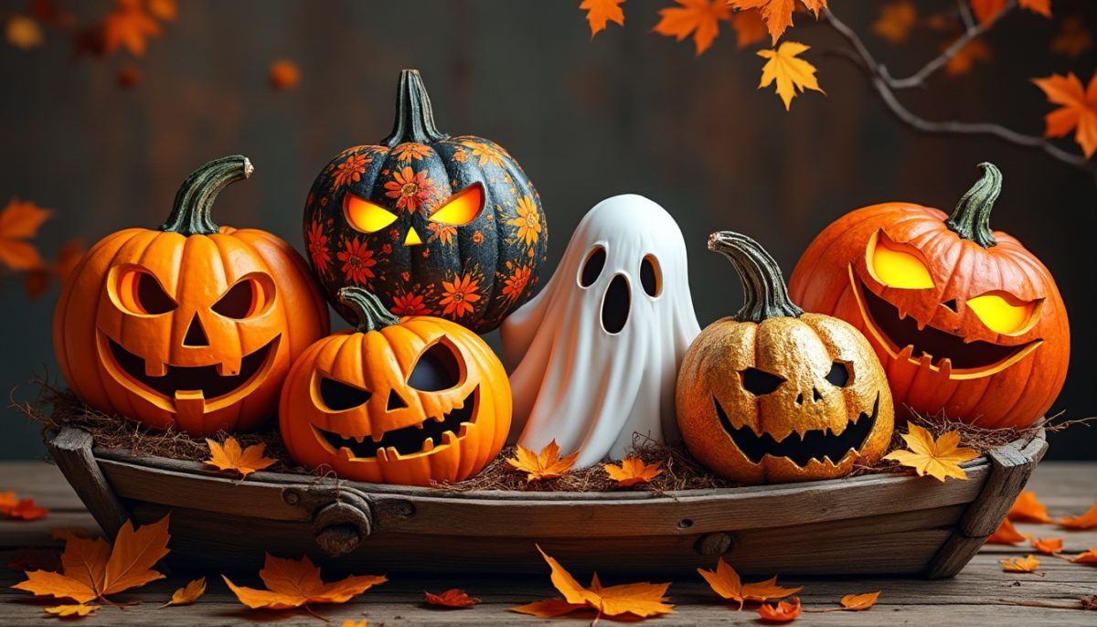 découvrez 6 idées faciles et originales pour peindre vos citrouilles d'halloween. suivez nos designs simples et impressionnants pour une décoration unique qui fera sensation !