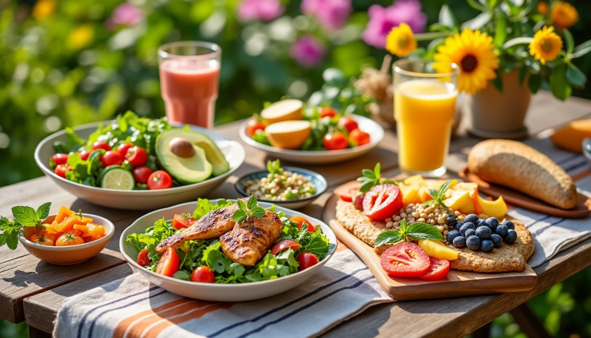 découvrez 7 recettes estivales équilibrées pour faire le plein d'énergie et garder la forme jusqu'à l'automne. conseils et idées faciles pour des repas sains tout l'été !