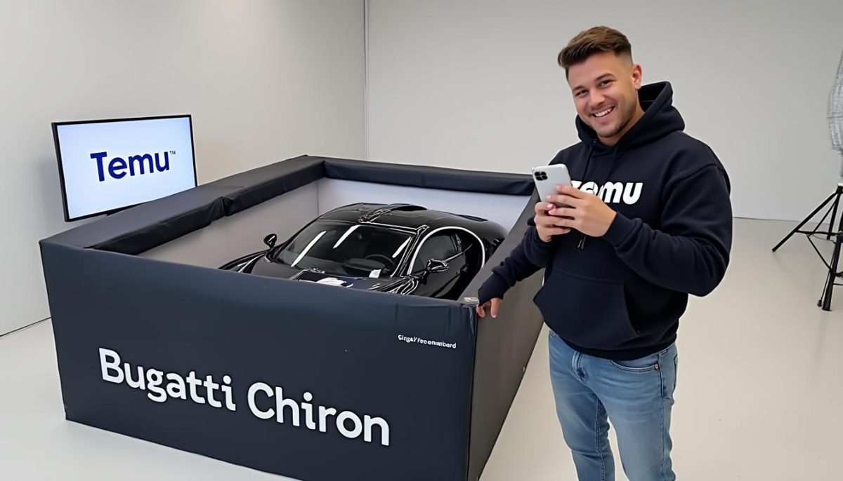 découvrez comment un youtubeur populaire à 11 millions d'abonnés réalise l'unboxing insolite d'une bugatti achetée sur temu. le résultat, totalement inattendu, va vous étonner et faire le buzz !