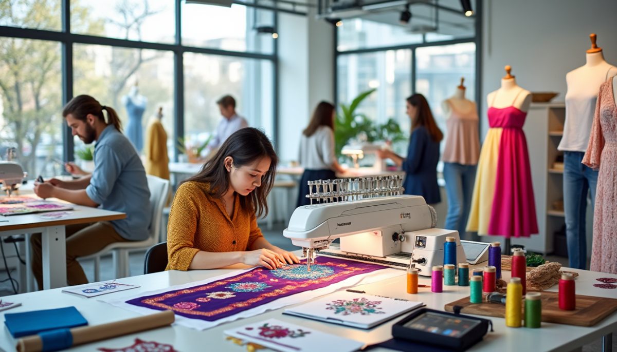 découvrez comment la broderie numérisée révolutionne l'industrie de la mode avec des créations uniques, innovantes et personnalisées, transformant les tendances et les méthodes de fabrication traditionnelles.