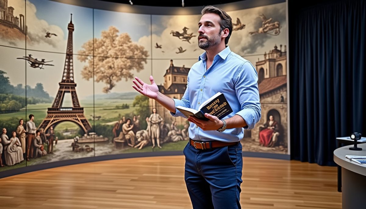 découvrez yann bouvier, youtubeur et historien, qui éclaire les téléspectateurs de quotidien sur tmc en déconstruisant avec pédagogie les idées reçues sur l'histoire de france.