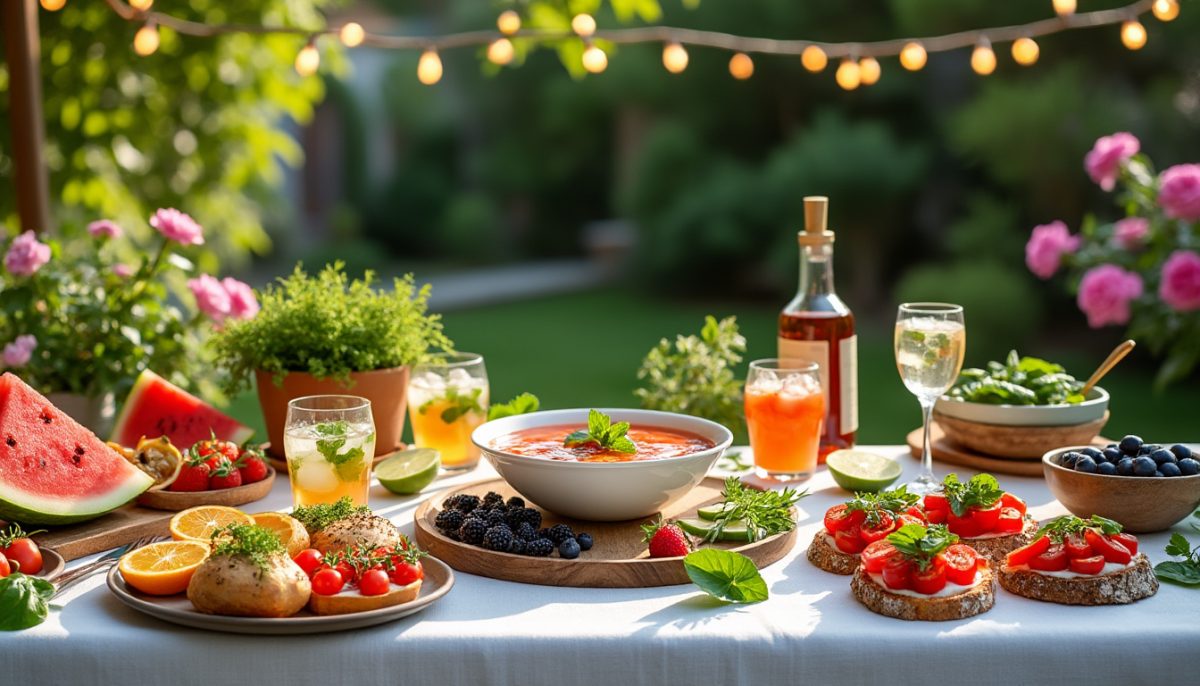 découvrez des idées gourmandes et sans cuisson parfaites pour des soirées estivales : rafraîchissez vos apéritifs et repas avec des recettes simples, savoureuses et rapides à préparer !