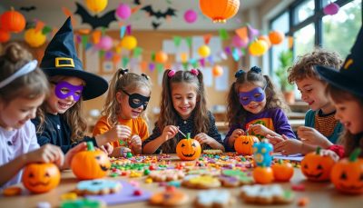 découvrez des idées d'activités halloween créatives et ludiques pour enfants en maternelle et primaire : bricolages, jeux et animations pour une fête inoubliable à l’école ou à la maison.