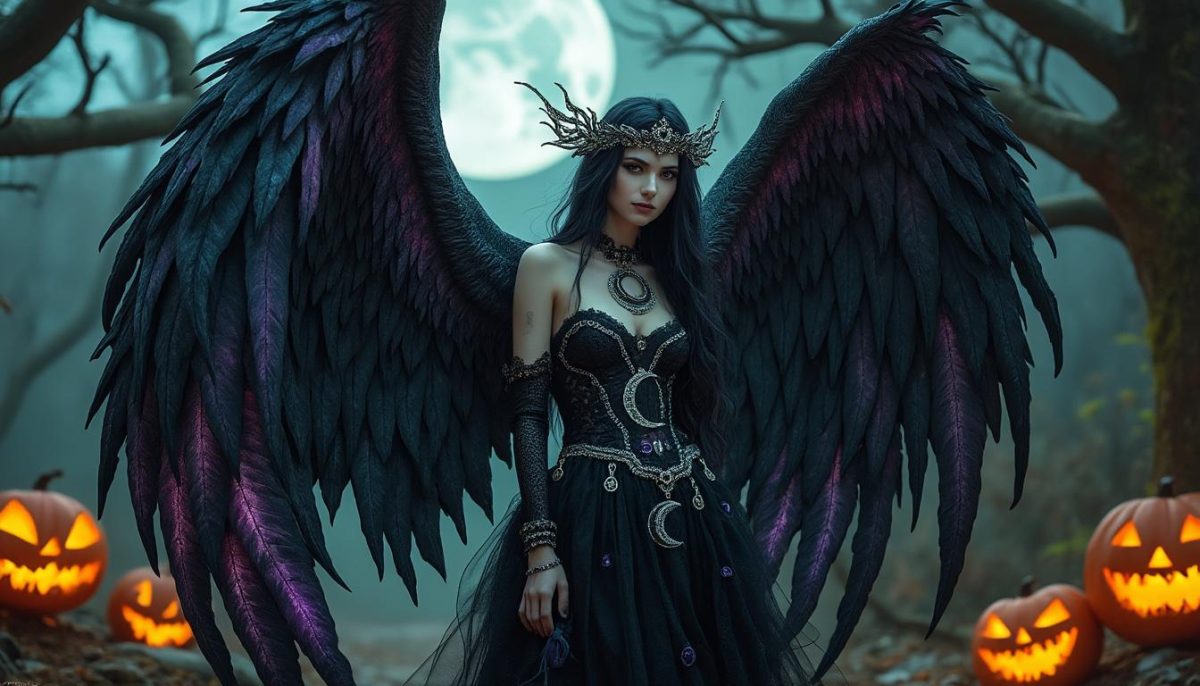 découvrez nos ailes halloween ange déchu et fée sombre pour un déguisement mystérieux et élégant. parfaites pour compléter votre look gothique ou ensorcelé lors de vos soirées costumées !