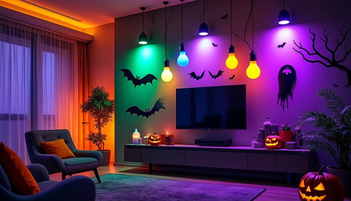 découvrez comment programmer vos ampoules connectées pour halloween ! changez les couleurs, créez des ambiances effrayantes et transformez votre maison en véritable scène d’horreur grâce à des éclairages personnalisés.