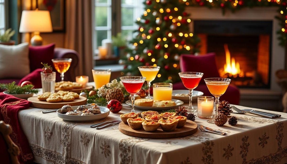 découvrez des idées d’apéritifs de noël festifs, chaleureux et gourmands pour partager un délicieux moment convivial et réchauffer les cœurs de vos invités.