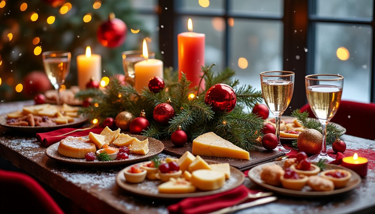 préparez un apéro de noël magique en seulement 30 minutes ! découvrez des idées rapides et savoureuses pour surprendre vos invités et réussir votre fête de fin d'année sans stress.
