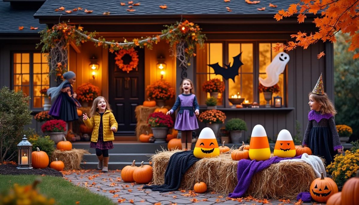 décorez votre maison pour halloween avec nos ballots de paille, parfaits pour l’extérieur et l’intérieur. ajoutez une touche authentique et chaleureuse à votre décoration d’halloween avec ces accessoires polyvalents et naturels.